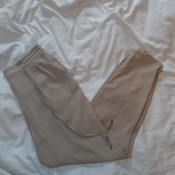 Zara Beige drawstring joggers - Picture 3 of 5